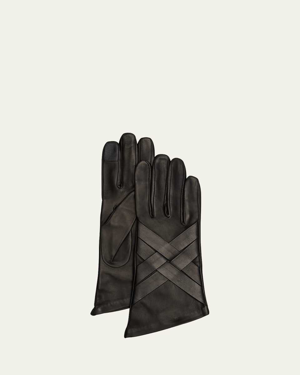 Lady Corset Leather Gloves